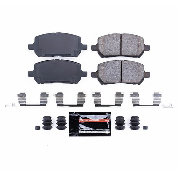 Power Stop Front Z23 Evolution Carbon-Fiber Ceramic Brake Pads Z23-956