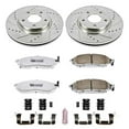 thumbnail image 1 of PowerStop Front Z26 Street Warrior Carbon-Fiber Ceramic Brake Pad and Drilled and Slotted Rotor Kit Fits: INFINITI Select Models K152-26, 1 of 4