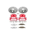 thumbnail image 1 of PowerStop Front Z26 Street Warrior Brake Pad and Rotor Kit with Red Powder Coated Calipers Fits: FORD Select Models KC1301A-26, 1 of 5
