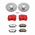 thumbnail image 1 of PowerStop Front Z26 Street Warrior Brake Pad and Rotor Kit with Red Powder Coated Calipers Fits: CHEVROLET Select Models KC1448-26, 1 of 5