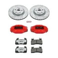 thumbnail image 1 of PowerStop Front Z26 Street Warrior Brake Pad and Rotor Kit with Red Powder Coated Calipers Fits: CHEVROLET Select Models KC5602-26, 1 of 1