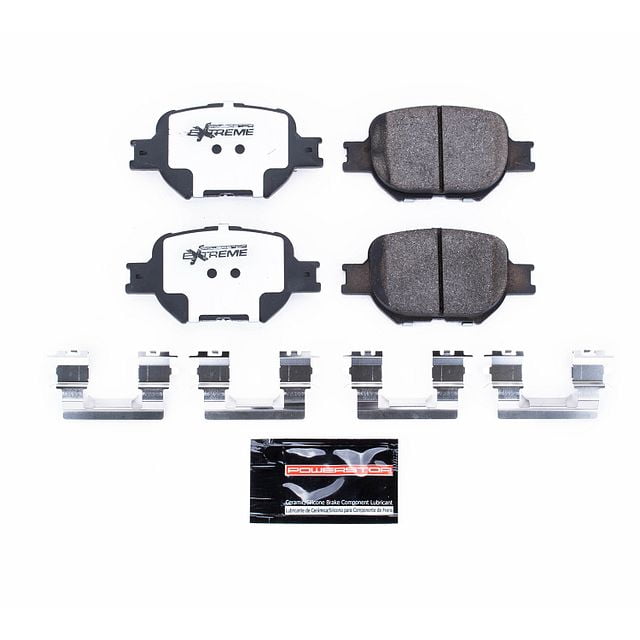 Powerstop Z26-817 PSBZ26-817 Z26 STREET WARRIOR CARBON FIBER-CERAMIC BRAKE PADS
