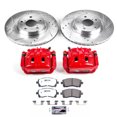thumbnail image 1 of PowerStop Front Z26 Street Warrior Brake Pad and Rotor Kit with Red Powder Coated Calipers Fits: SUBARU Select Models KC1120-26, 1 of 1