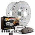 thumbnail image 1 of PowerStop Front Z36 Truck & Tow Carbon-Fiber Ceramic Brake Pad and Drilled and Slotted Rotor Kit Fits: NISSAN Select Models K8325-36, 1 of 4