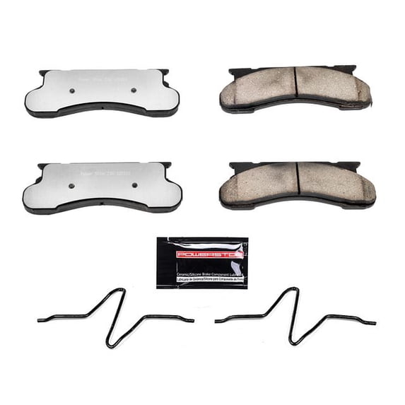 Power Stop Z36-450 Z36 Truck & Tow Carbon Fiber-Ceramic Brake Pad -Front