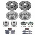 thumbnail image 1 of Power Stop Front and Rear Stock Replacement Brake Pad and Rotor Kit with Calipers KCOE5555A, 1 of 3