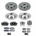 thumbnail image 1 of PowerStop Front and Rear Stock Replacement Brake Pad and Rotor Kit with Calipers Fits: HONDA Select Models KCOE5816, 1 of 2