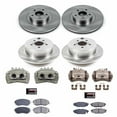 thumbnail image 1 of PowerStop Front and Rear Stock Replacement Brake Pad and Rotor Kit with Calipers Fits: SUBARU Select Models KCOE6762, 1 of 3