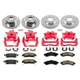 thumbnail image 1 of PowerStop Front and Rear Z23 Evolution Sport Brake Pad and Rotor Kit with Red Powder Coated Calipers Fits: BUICK CHEVROLET GMC ISUZU OLDSMOBILE Select Models KC2058, 1 of 5