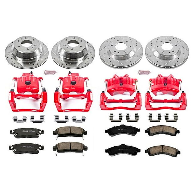 PowerStop Front & Rear Z23 Evolution Sport Brake Kit | Volkswagen Golf (19) (K8363)