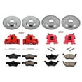 thumbnail image 1 of PowerStop Front and Rear Z23 Evolution Sport Brake Pad and Rotor Kit with Red Powder Coated Calipers Fits: FORD MERCURY Select Models KC4024, 1 of 5