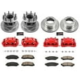 thumbnail image 1 of PowerStop Front and Rear Z23 Evolution Sport Brake Pad and Rotor Kit with Red Powder Coated Calipers Fits: FORD Select Models KC4032, 1 of 5