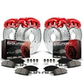 thumbnail image 1 of PowerStop Front and Rear Z23 Evolution Sport Brake Pad and Rotor Kit with Red Powder Coated Calipers Fits: BMW Select Models KC7021, 1 of 2
