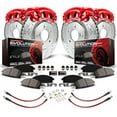 thumbnail image 1 of Power Stop Front and Rear Z23 Evolution Sport Brake Pad and Rotor Caliper and Hose Kit KCH11260, 1 of 7