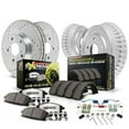 thumbnail image 1 of Power Stop Front and Rear Z26 Street Warrior Drum and Shoe Kit K15055DK-26, 1 of 2