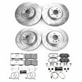 thumbnail image 1 of PowerStop Front and Rear Z36 Truck & Tow Carbon-Fiber Ceramic Brake Pad and Drilled and Slotted Rotor Kit Fits: LAND ROVER Select Models K8789-36, 1 of 9