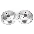 thumbnail image 1 of Power Stop Rear Pair of Drilled and Slotted Brake Rotors JBR1151XPR, 1 of 2