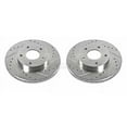thumbnail image 1 of Power Stop JBR918XPR Evolution Drilled & Slotted Rotors -Front, 1 of 3