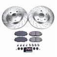 thumbnail image 1 of PowerStop Front Z23 Evolution Sport Carbon-Fiber Ceramic Brake Pad and Drilled & Slotted Rotor Kit Fits: LEXUS SCION TOYOTA Select Models K258, 1 of 5