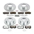 thumbnail image 1 of PowerStop Front and Rear Z36 Truck & Tow Carbon-Fiber Ceramic Brake Pad and Drilled and Slotted Rotor Kit Fits: TOYOTA Select Models K5805-36, 1 of 9