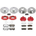 thumbnail image 1 of PowerStop Front and Rear Z36 Truck & Tow Brake Pad and Rotor Kit with Red Powder Coated Calipers Fits: TOYOTA Select Models KC138-36, 1 of 5