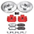 thumbnail image 1 of PowerStop Front Z26 Street Warrior Brake Pad and Rotor Kit with Red Powder Coated Calipers Fits: CHRYSLER DODGE Select Models KC1714A-26, 1 of 1