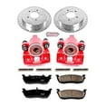 thumbnail image 1 of PowerStop Rear Z23 Evolution Sport Brake Pad and Rotor Kit with Red Powder Coated Calipers Fits: FORD LINCOLN Select Models KC1913, 1 of 5