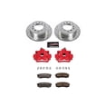 thumbnail image 1 of PowerStop Rear Z36 Truck & Tow Brake Pad and Rotor Kit with Red Powder Coated Calipers Fits: TOYOTA Select Models KC2405A-36, 1 of 5