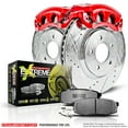 thumbnail image 1 of PowerStop Front Z26 Street Warrior Brake Pad and Rotor Kit with Red Powder Coated Calipers Fits: BMW Select Models KC3015-26, 1 of 5