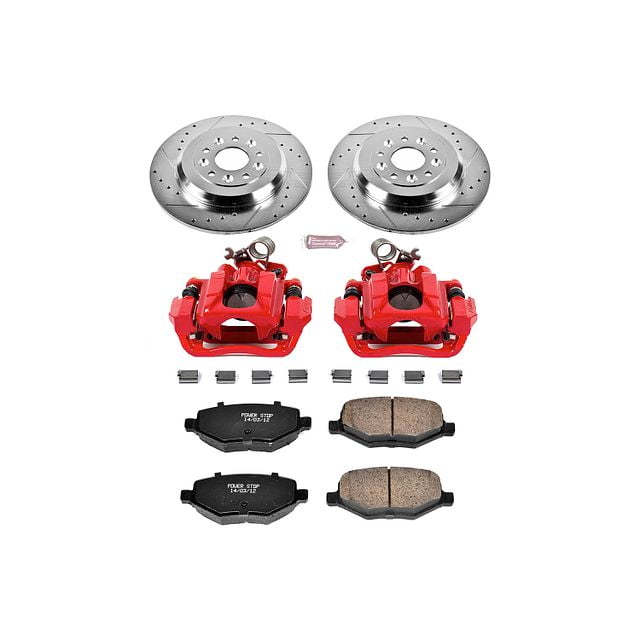 PowerStop Rear Z23 Evolution Sport Brake Pad and Rotor Kit