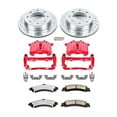 thumbnail image 1 of PowerStop Rear Z36 Truck & Tow Brake Pad and Rotor Kit with Red Powder Coated Calipers Fits: CHEVROLET GMC Select Models KC5225-36, 1 of 5