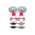 thumbnail image 1 of PowerStop Front Z23 Evolution Sport Brake Pad and Rotor Kit with Red Powder Coated Calipers Fits: FORD MAZDA MERCURY Select Models KC5571, 1 of 5