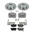 thumbnail image 1 of PowerStop Rear Stock Replacement Brake Pad and Rotor Kit with Calipers Fits: HONDA Select Models KCOE1243B, 1 of 3