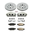 thumbnail image 1 of PowerStop Front Stock Replacement Brake Pad and Rotor Kit with Calipers Fits: FORD JAGUAR LINCOLN Select Models KCOE1351, 1 of 3