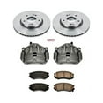 thumbnail image 1 of PowerStop Front Stock Replacement Brake Pad and Rotor Kit with Calipers Fits: HYUNDAI KIA Select Models KCOE165C, 1 of 3