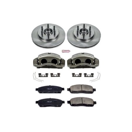Power Stop KCOE1939A Autospecialty Brake Kit W/Calipers -Front