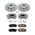 thumbnail image 1 of PowerStop Front Stock Replacement Brake Pad and Rotor Kit with Calipers Fits: INFINITI Select Models KCOE2280, 1 of 3