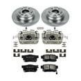 thumbnail image 1 of PowerStop Rear Stock Replacement Brake Pad and Rotor Kit with Calipers Fits: ACURA Select Models KCOE3154, 1 of 3