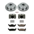 thumbnail image 1 of PowerStop Rear Stock Replacement Brake Pad and Rotor Kit with Calipers Fits: FORD LINCOLN Select Models KCOE4556, 1 of 3