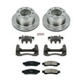 thumbnail image 1 of PowerStop Rear Stock Replacement Brake Pad and Rotor Kit with Calipers Fits: FORD Select Models KCOE5578, 1 of 3
