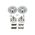 thumbnail image 1 of PowerStop Rear Stock Replacement Brake Pad and Rotor Kit with Calipers Fits: MAZDA Select Models KCOE772, 1 of 3