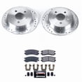 thumbnail image 1 of PowerStop Rear Z23 Evolution Sport Carbon-Fiber Ceramic Brake Pad and Drilled & Slotted Rotor Kit Fits: BUICK CHEVROLET OLDSMOBILE PONTIAC Select Models K1558, 1 of 5