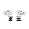 thumbnail image 1 of PowerStop Rear Z23 Evolution Sport Carbon-Fiber Ceramic Brake Pad and Drilled & Slotted Rotor Kit Fits: MAZDA Select Models K5310, 1 of 2