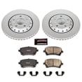 thumbnail image 1 of PowerStop Rear Geomet Coated Brake Rotor and Pad Kit Fits: AUDI VOLKSWAGEN Select Models CRK4562, 1 of 2