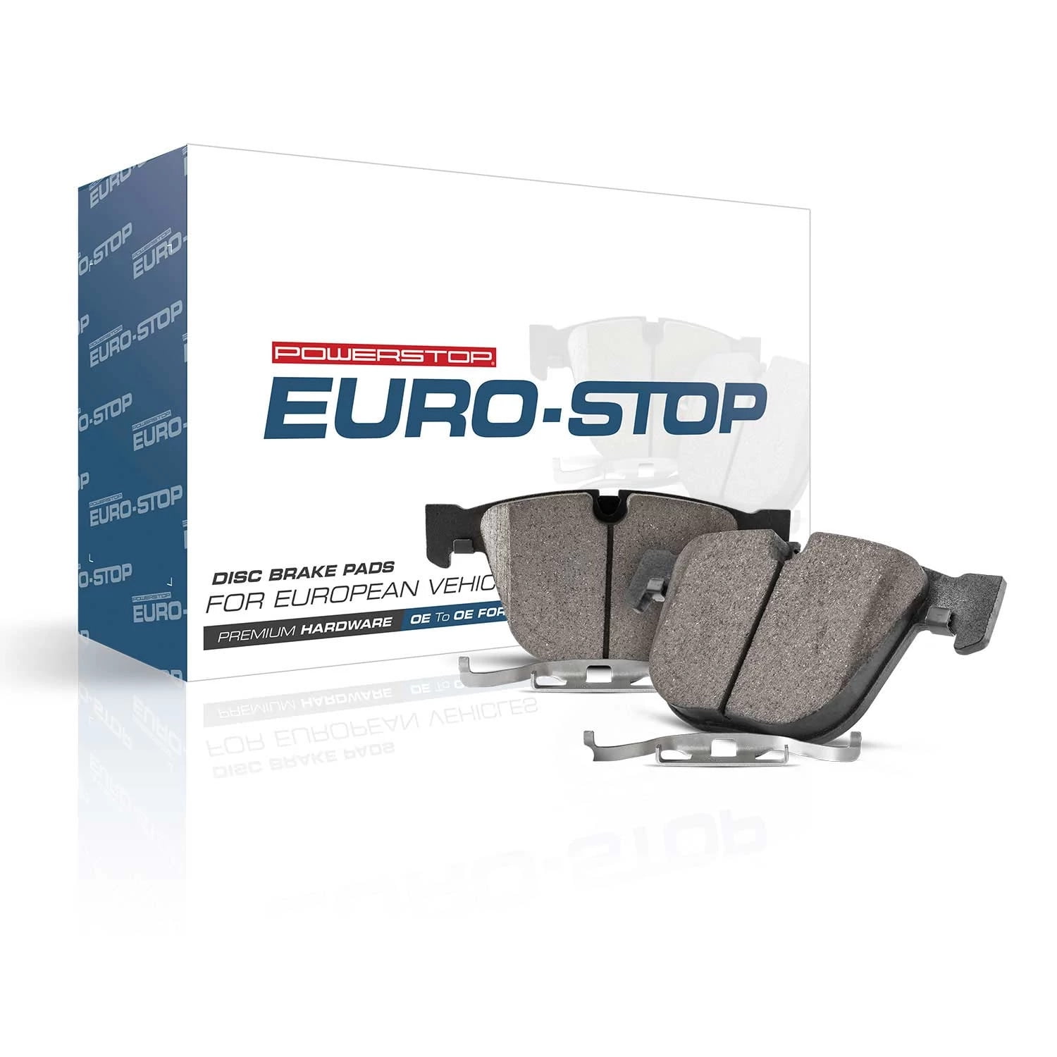 Power Stop Rear Euro-Stop ECE-R90 Certified Brake Pad ESP1330