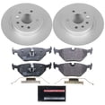 thumbnail image 1 of Power Stop Rear Euro-Stop ECE-R90 Certified Brake Pad and Rotor Kit ESK3080, 1 of 2