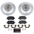 thumbnail image 1 of Power Stop Rear Euro-Stop ECE-R90 Certified Brake Pad and Rotor Kit ESK4704 Fits 2012 Volvo S60, 1 of 2