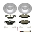 thumbnail image 1 of Power Stop Rear Euro-Stop ECE-R90 Certified Brake Pad and Rotor Kit ESK5625, 1 of 2