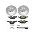 thumbnail image 1 of Power Stop Rear Euro-Stop ECE-R90 Certified Brake Pad and Rotor Kit ESK633 Fits 2000 BMW Z3, 1 of 4