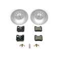 thumbnail image 1 of Power Stop Rear Euro-Stop ECE-R90 Certified Brake Pad and Rotor Kit ESK831, 1 of 4
